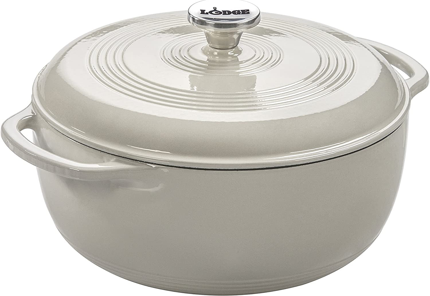 6 Quart Enameled Cast Iron Dutch Oven with Lid 