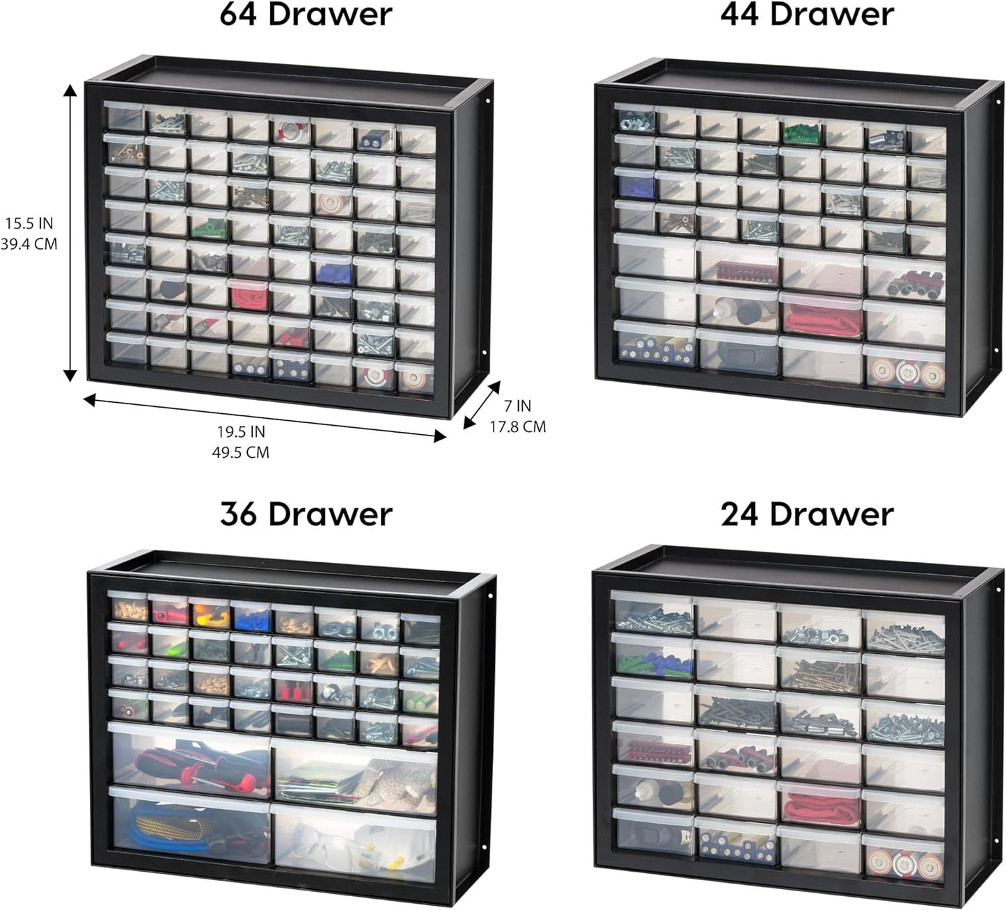 USA Screw Organizer, Hardware Storage Organizer