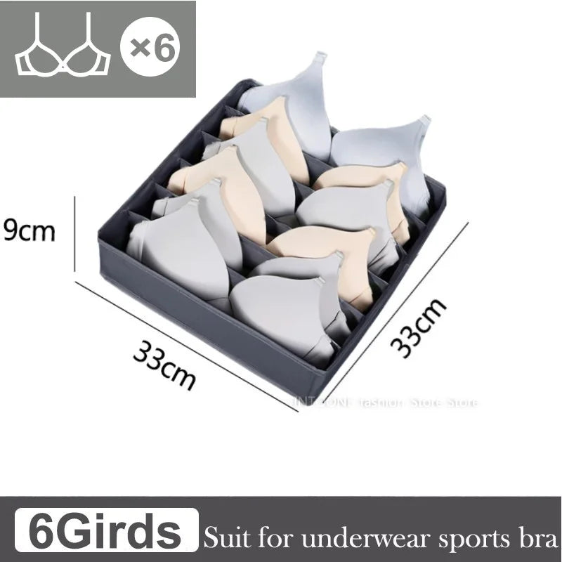 Socks Underwear Organizer Storage Box Cabinet Drawer Organizer Socks Bra Underwear Organizer Wardrobe Clothes Storage Organizer