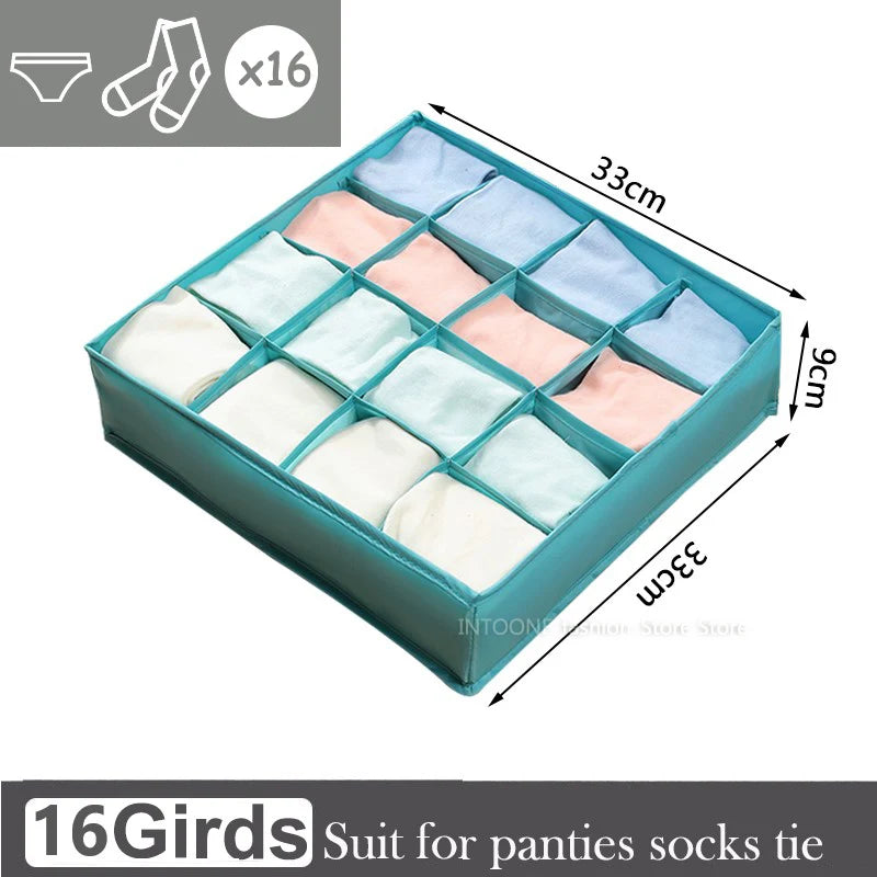 Socks Underwear Organizer Storage Box Cabinet Drawer Organizer Socks Bra Underwear Organizer Wardrobe Clothes Storage Organizer