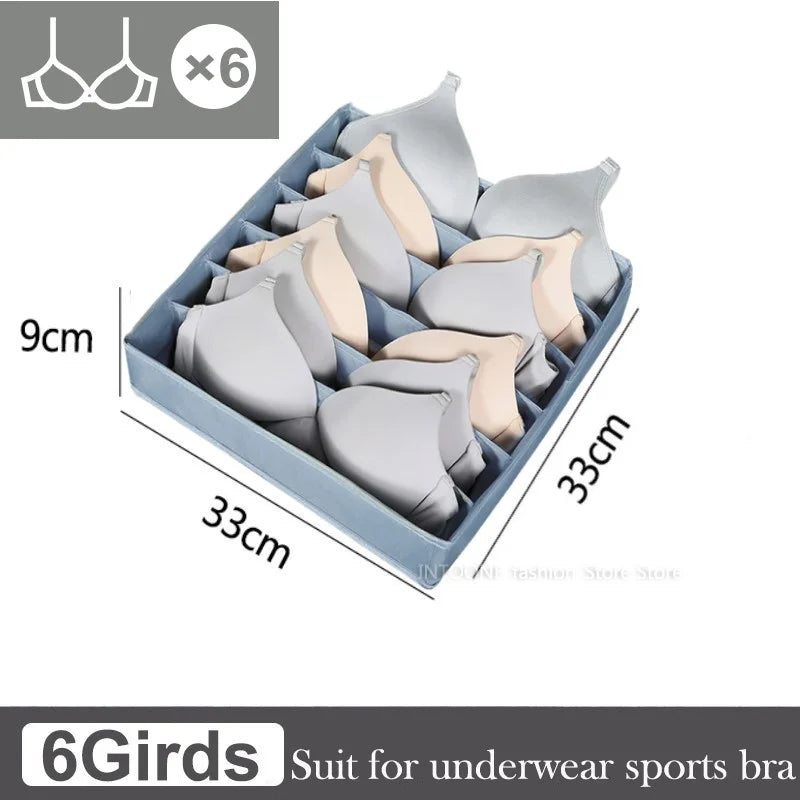 Socks Underwear Organizer Storage Box Cabinet Drawer Organizer Socks Bra Underwear Organizer Wardrobe Clothes Storage Organizer