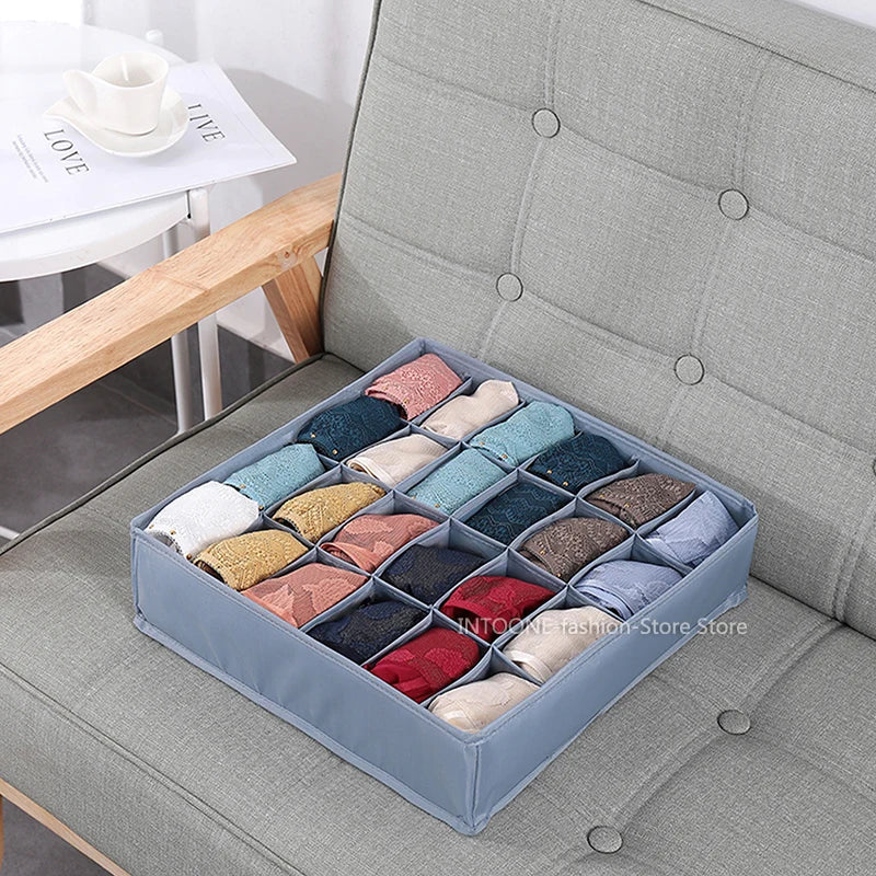 Socks Underwear Organizer Storage Box Cabinet Drawer Organizer Socks Bra Underwear Organizer Wardrobe Clothes Storage Organizer