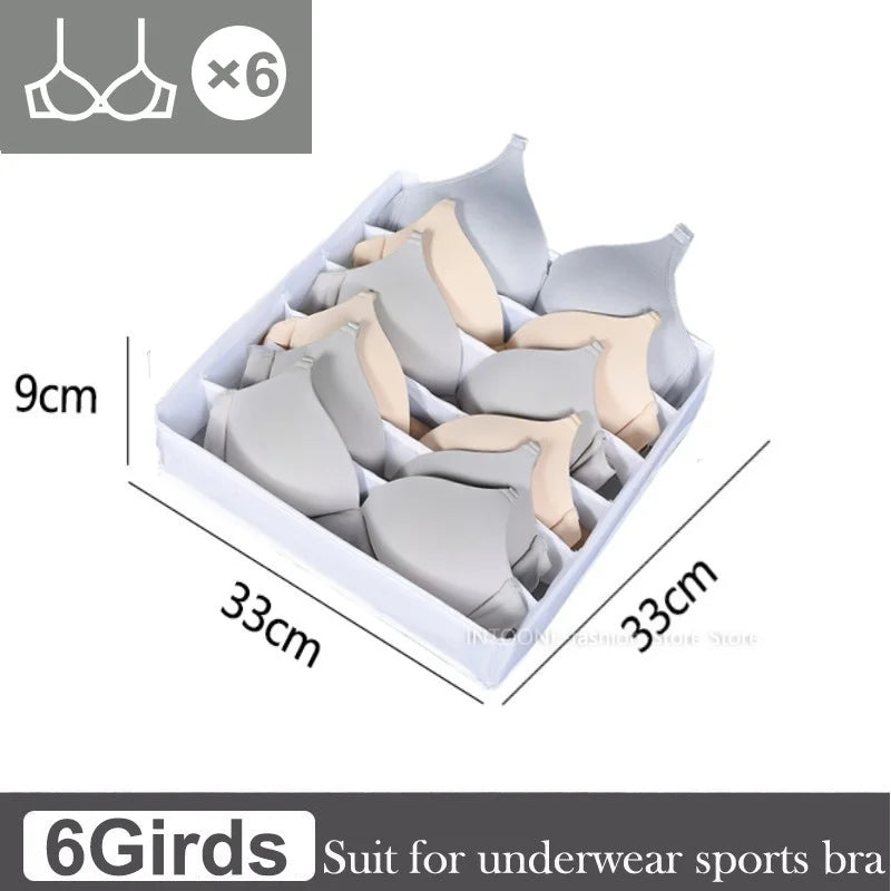 Socks Underwear Organizer Storage Box Cabinet Drawer Organizer Socks Bra Underwear Organizer Wardrobe Clothes Storage Organizer