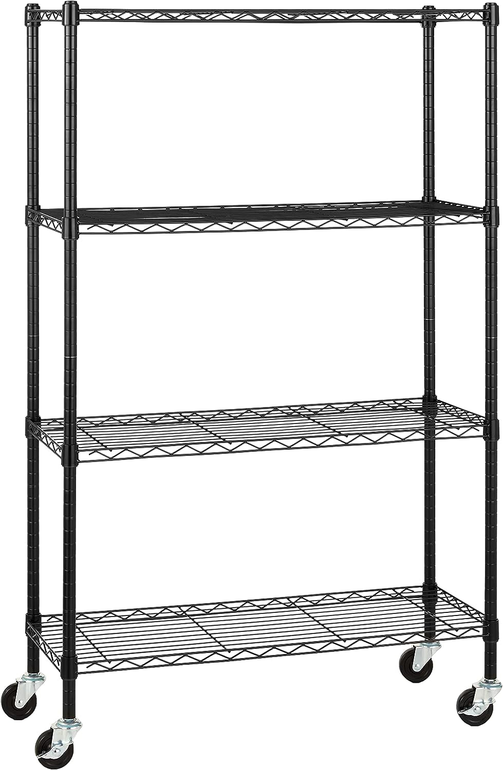  Tower Adjustable Storage Shelving Unit