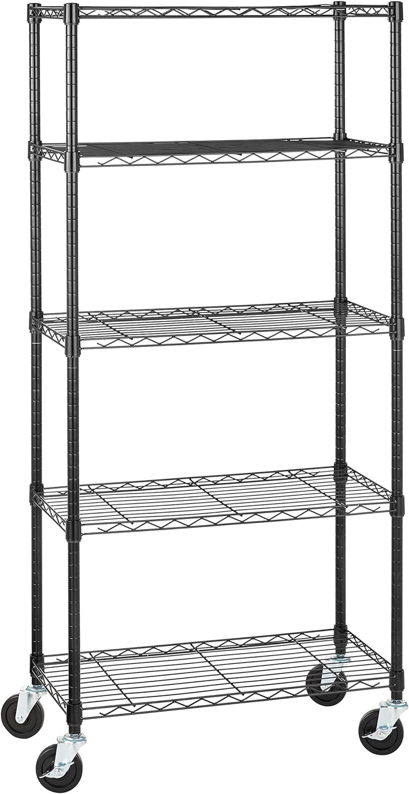  Tower Adjustable Storage Shelving Unit